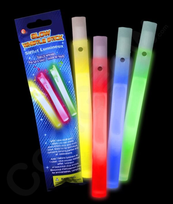 Glow Whistles (6 inch)