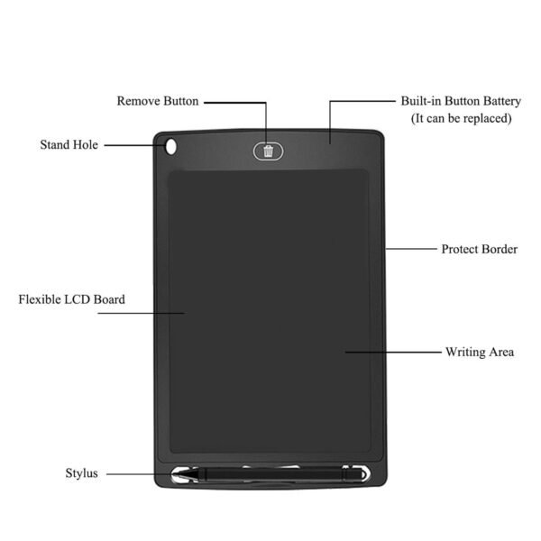 LCD Writing Tablet (8.5") - Image 3