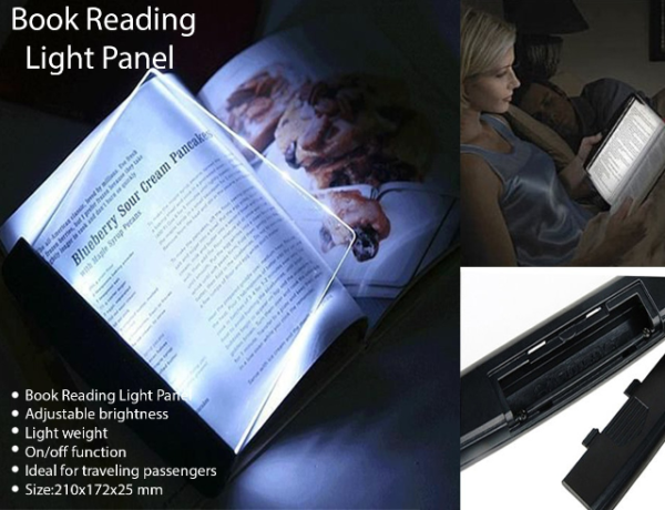 Book Reading Light Panel